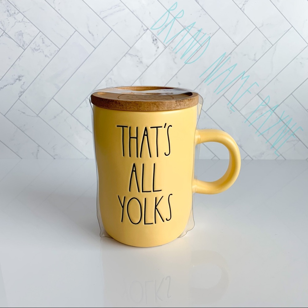 Rae Dunn ‘That’s All Yolks’ Mug